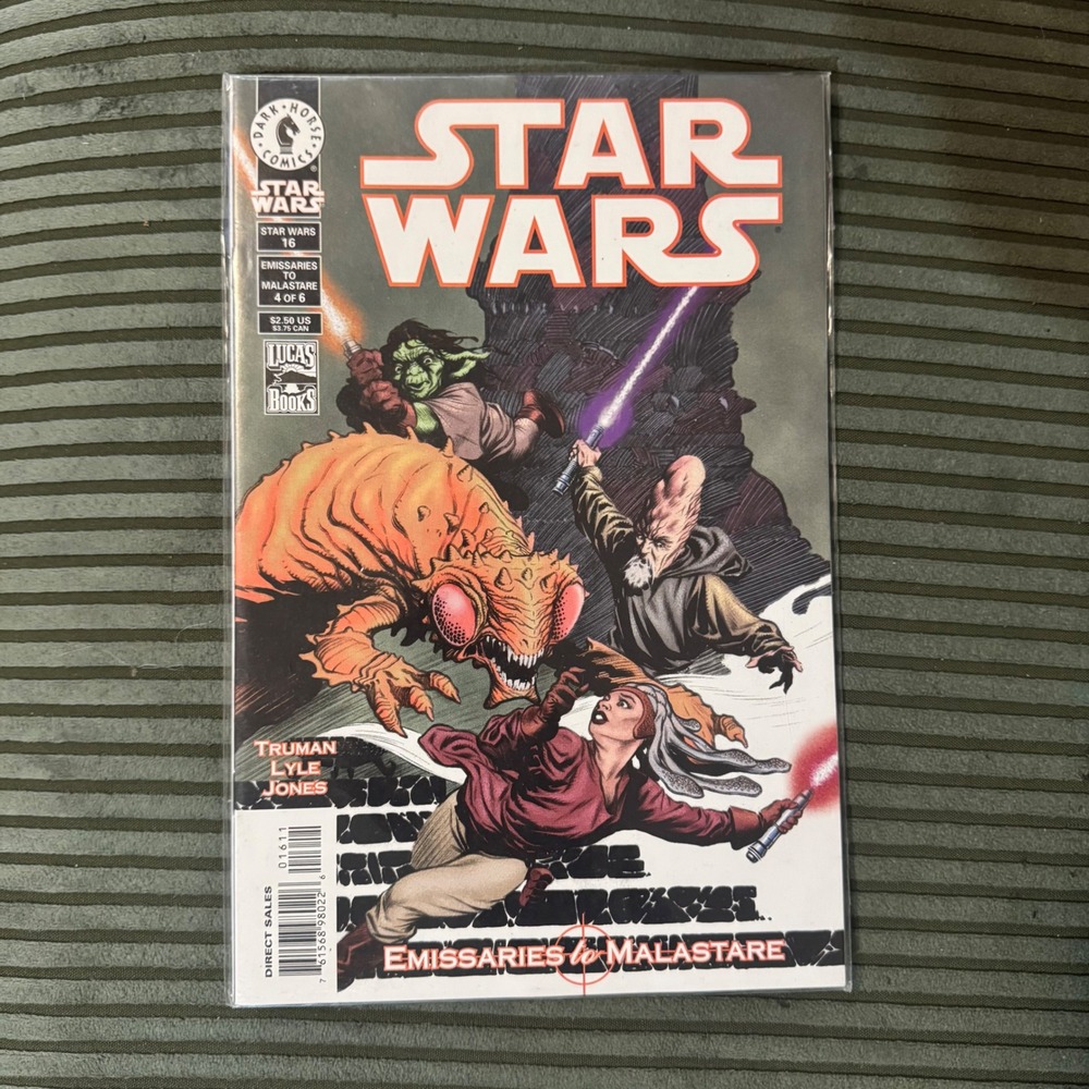 Dark Horse Star Wars 16 Emissaries to Malastare 4 of 6 Comic Book 2000 Truman